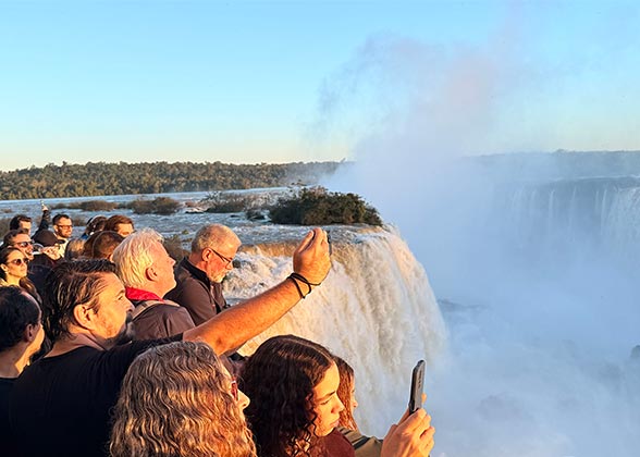 Amazing Devil's Throat at Brazilian Side