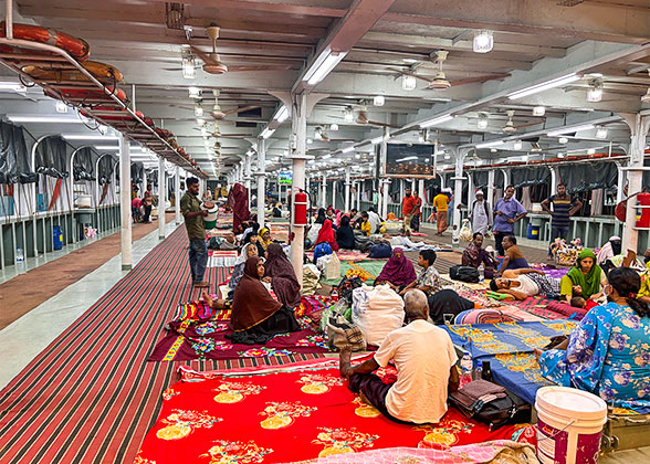 Bengalis on the Buriganga River Cruise