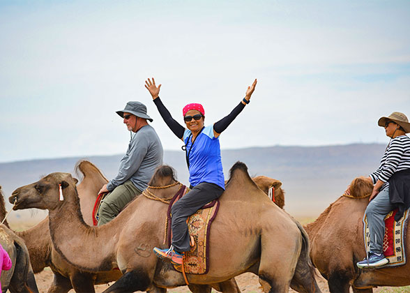 Enjoy the Camel Ride