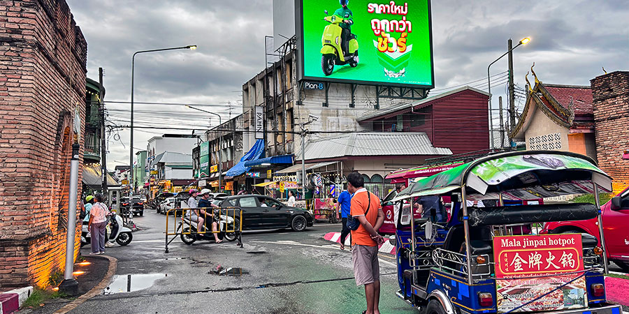 Chiang Mai Streets After Rain