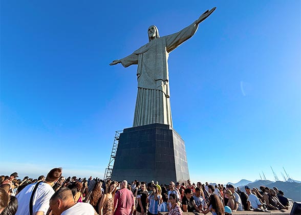 Christ the Redeemer on Corcovado Mountain