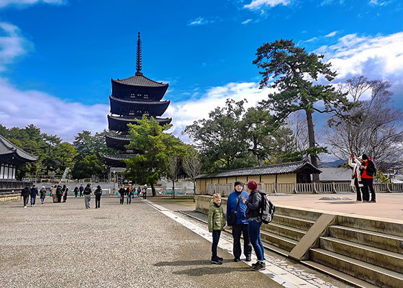 Cold Nara in January