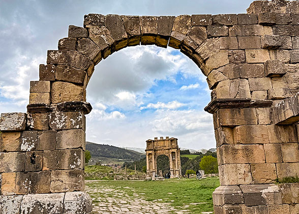 Djemila Roman Site in Mountains