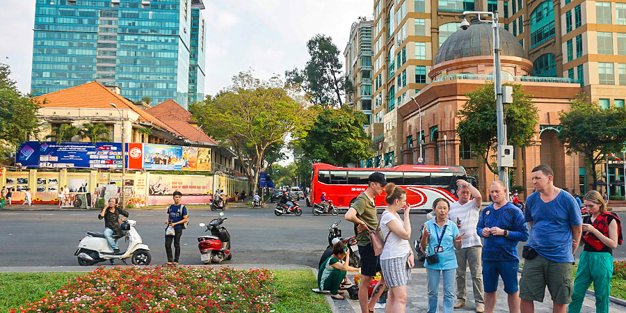 Downtown Saigon