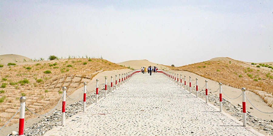 Dusty Days in Olgii in May