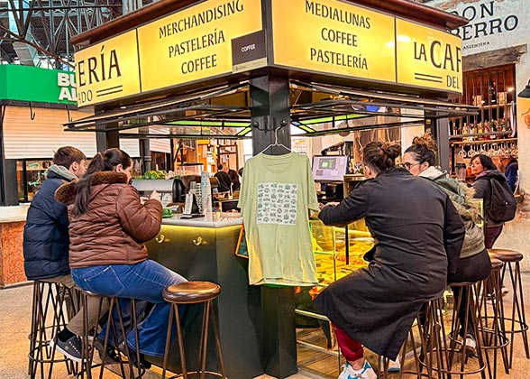 Food Bar at San Telmo Market