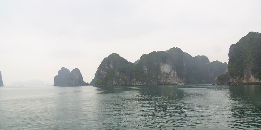 Ha Long Bay in Mist