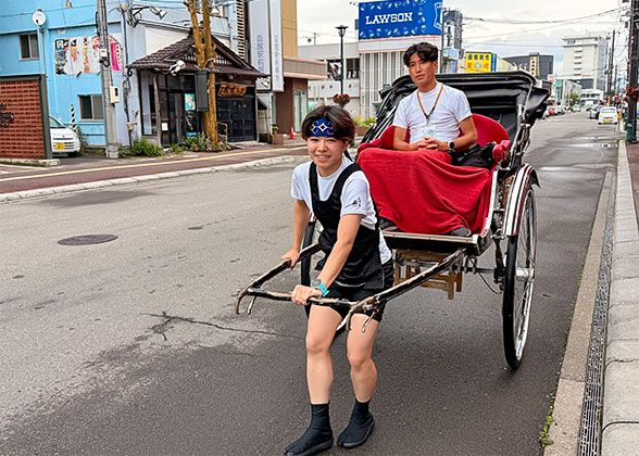 Street Scene of Hakodate