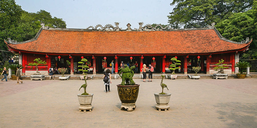 Cloudy Afternoon at Literature Temple