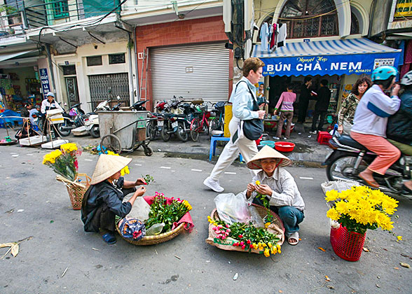 Old Quarter in Cool Autumn