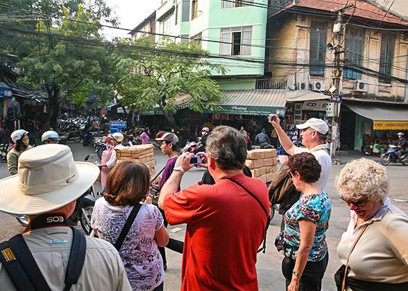 Evening in Old Quarter