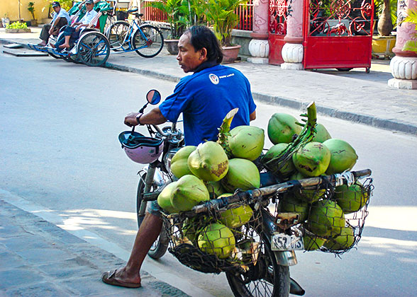 Saigon Coconut Vendor
