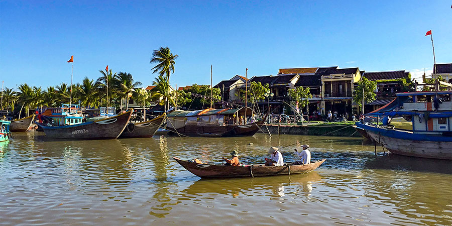Binh Dong Floating Flower Market