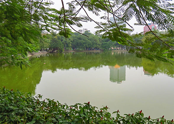 Morning at Hoan Kiem Lake
