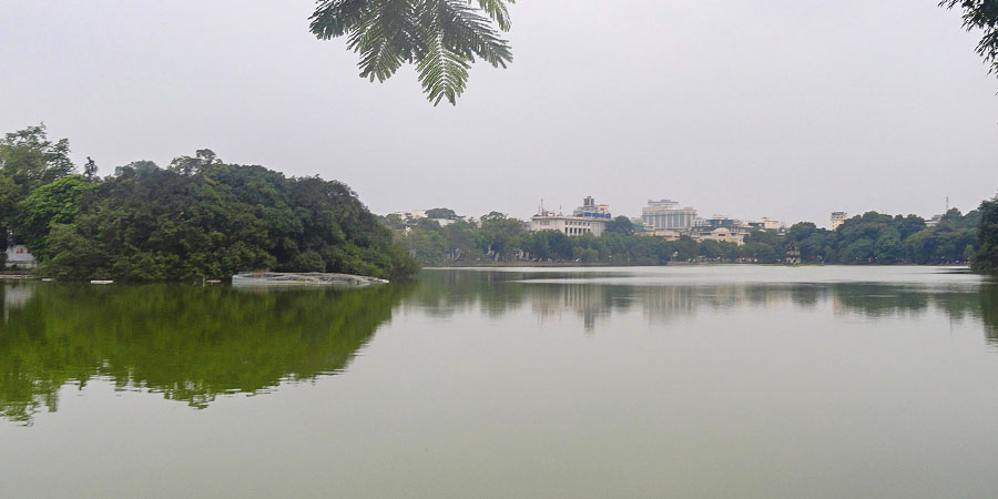 Hoan Kiem Lake in the Mist
