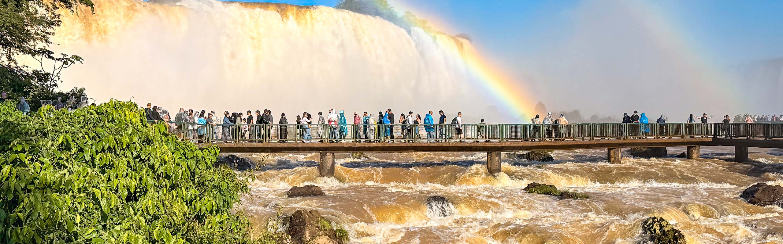 Iguazu Falls & Rainbow at Brazilian Side
