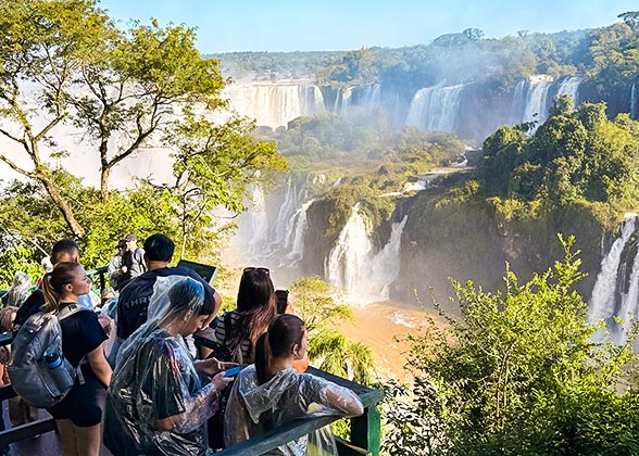 Admire Spectacular Iguazu Falls
