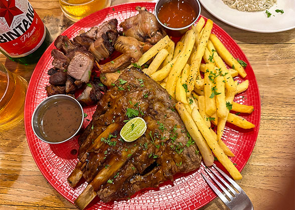 Indonesian-style Pork Chops