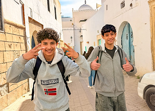 Local People at Medina of Kairouan