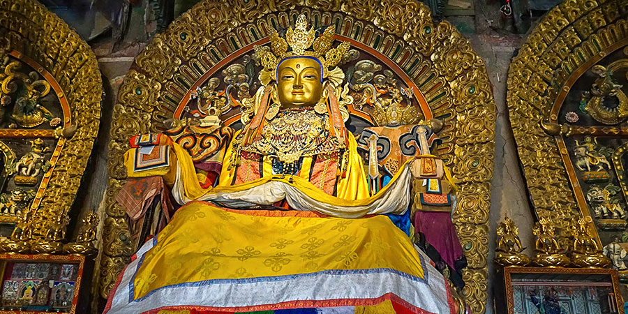 Buddhist Statues in Erdene Zuu Monastery