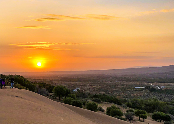 Wonderful Sunset in Karakorum