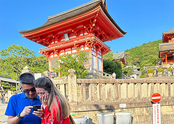 Kiyomizu-dera Temple in Summer