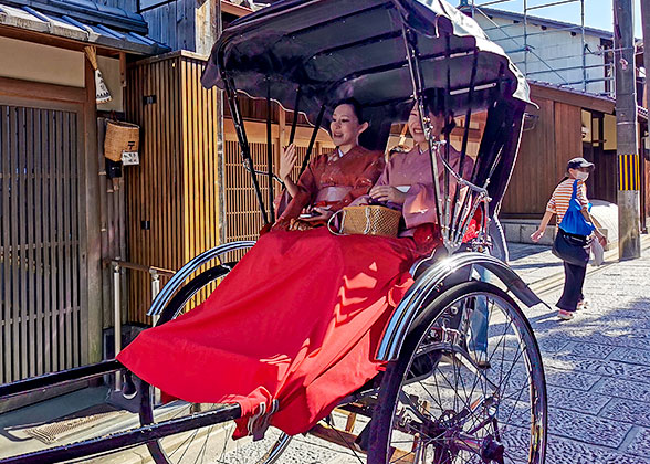 Take a Rickshaw in Gion District