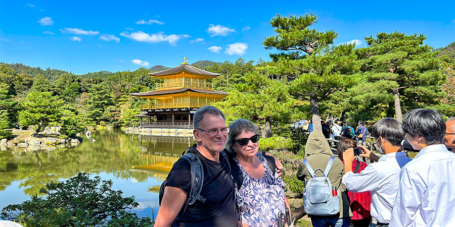 Kinkaku-ji Temple in September