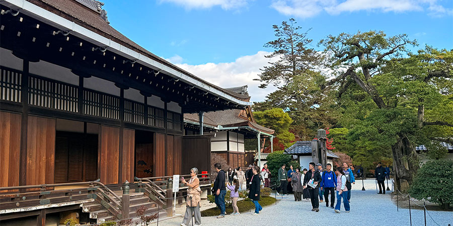 Visiting Kyoto Imperial Palace
