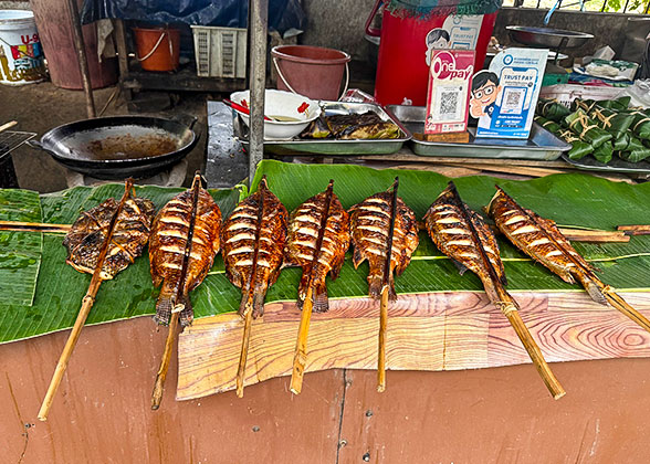 Laos Grilled Fish