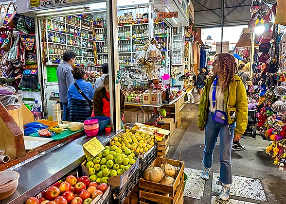 Local Market in Salvador's Lower Town