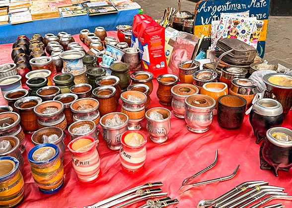 Mate Teaware Stall, Buenos Aires