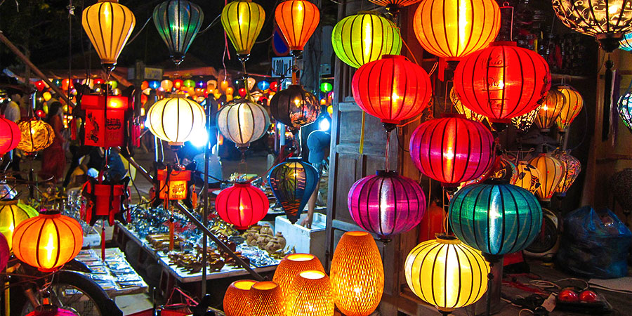 Mid-Autumn Lanterns in Saigon