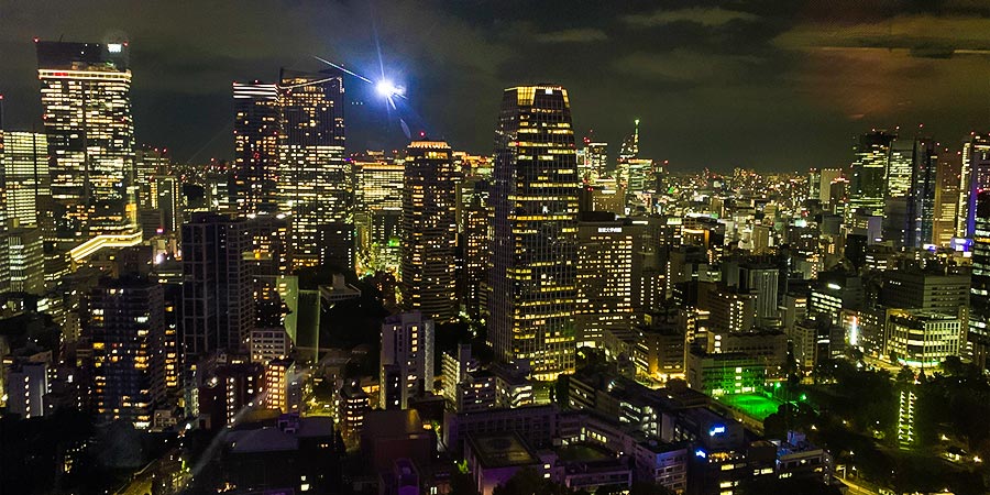 The Breathtaking Night View of Minato Mirai 21