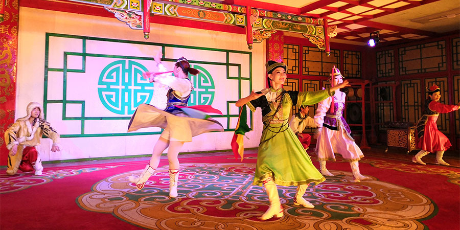 Mongolian Dancing Performance
