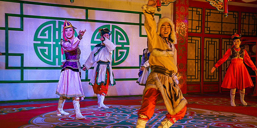 Mongolian Dancing Performance