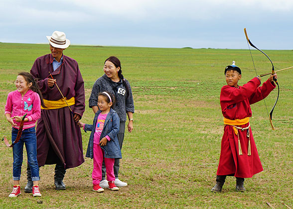 Archery Activities in Olgii