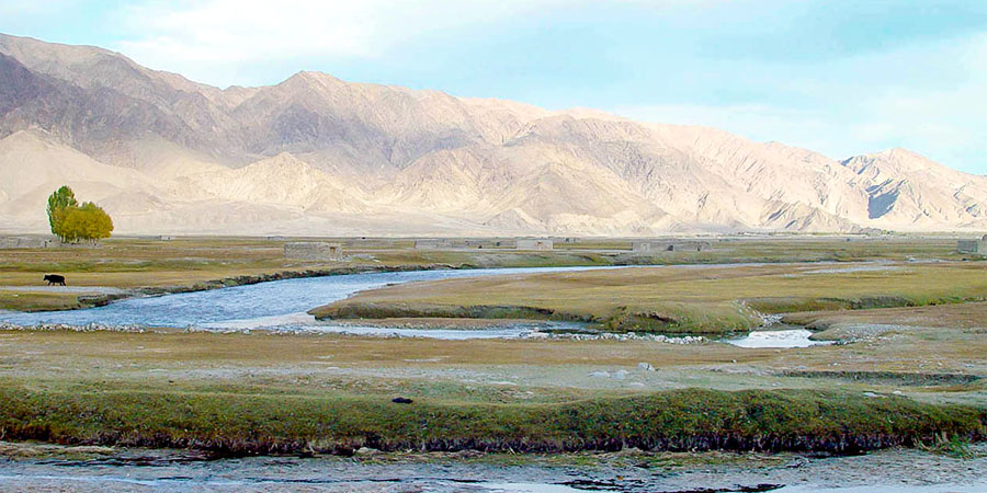 Autumn View in Olgii
