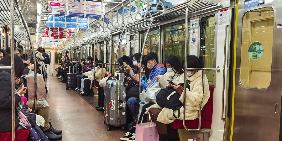 Osaka Metro's Carriage