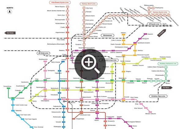 Osaka Metro Route Map Osaka Metro Route Map