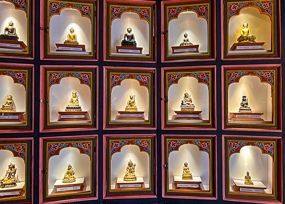 Exhibits in the National Museum