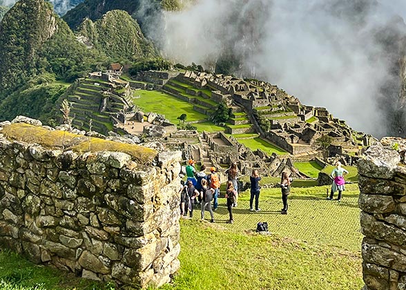 Inca Ruins of Machu Picchu, Peru
