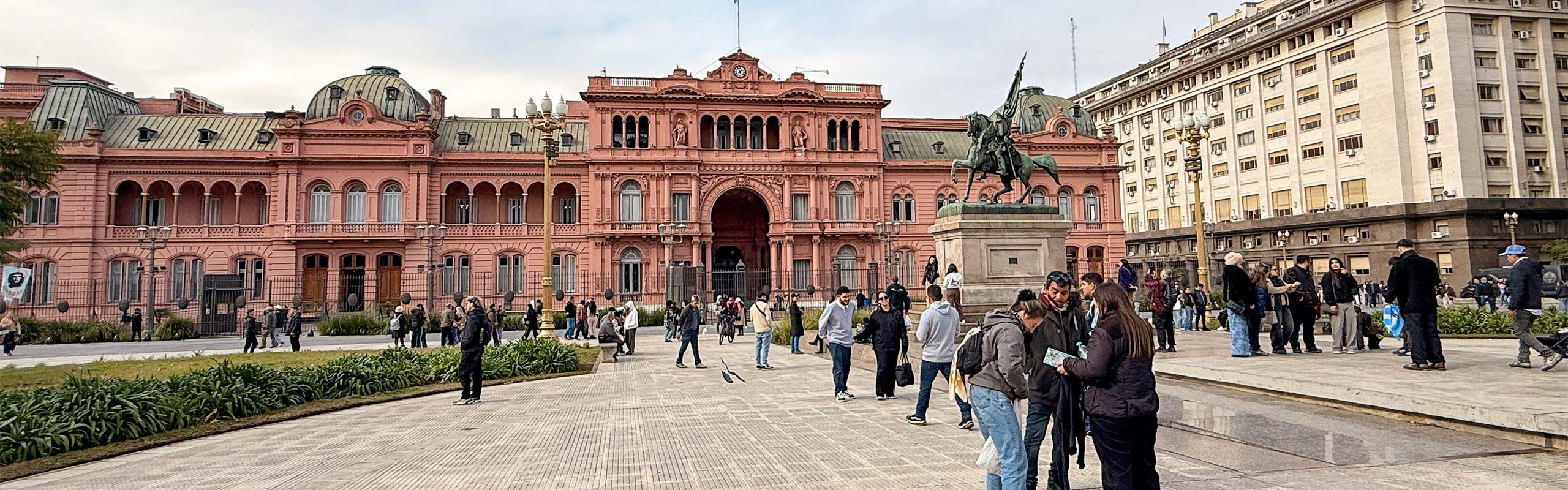 Crowd-Pleasing Pink House on May Plaza