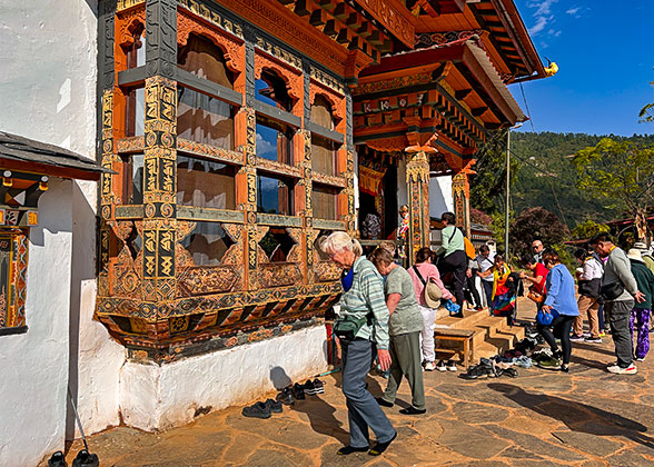 Serene Chimi Lhakhang Nestled in Valley