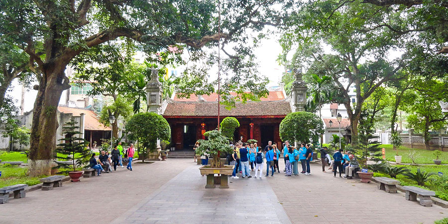 Less Crowded Quan Thanh Temple