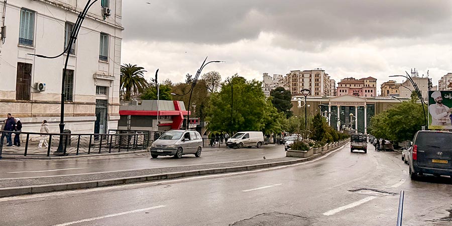 Rainy Winter in Algiers