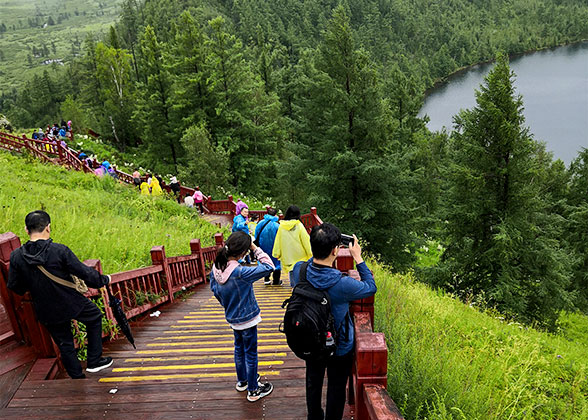 Rainy Ulaanbaatar in August