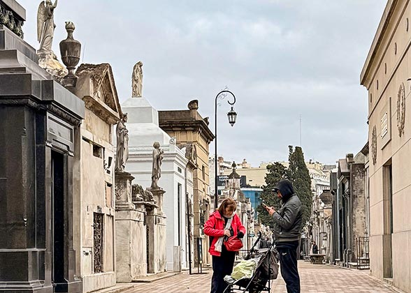 Ornately Carved Tombs, Recoleta Cemetery