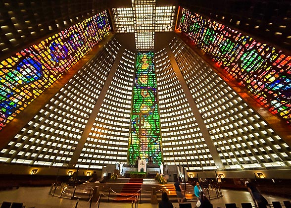 Interior of Rio de Janeiro Cathedral
