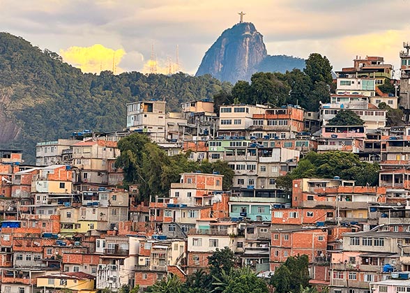 An Aerial View of Rio de Janeiro